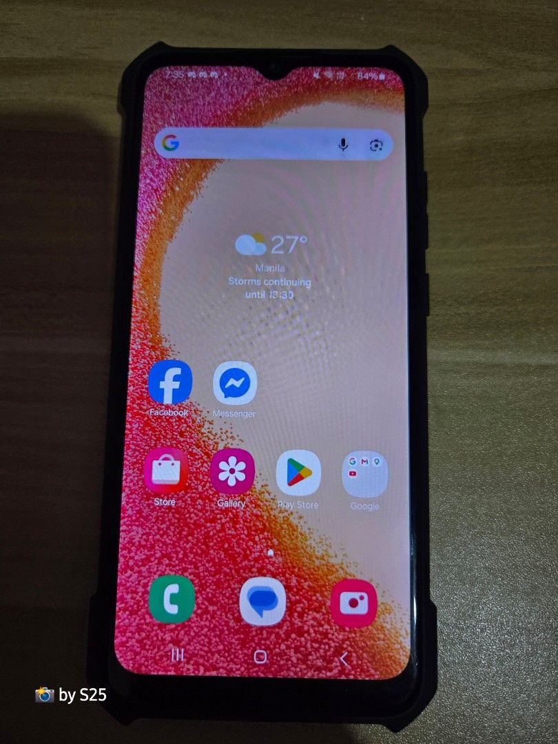 SAMSUNG A04e (Category: Samsung) located in Candelaria. Submitted by sarisaristore16 (Listing ID 1449326671, Image 1). Description: - Samsung A04e - Light purple color - Comes with protective case - Negotiable RFS Power and Volume hindi na masyado gumagana with Xundd case, bagong bili lang walang charger and box pero usb-c naman ang port nya. .