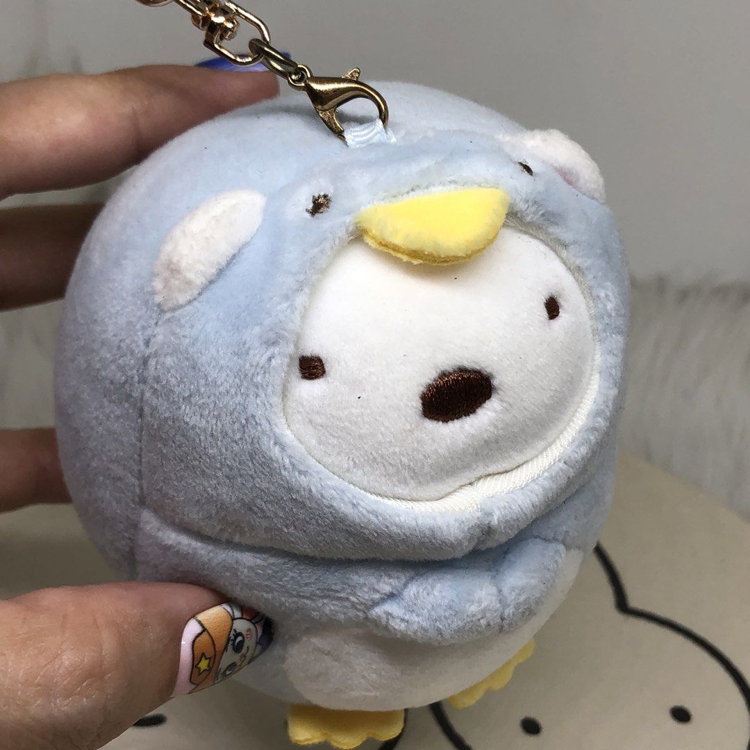 SAN-X SUMIKKO GURASHI PLUSH CHARM (Category: Plushies & Soft Toys) located in Quezon City. Submitted by kitsune.treasures (Listing ID 1449169986, Image 2). Description: *First to pay policy! *1 day reservation only. Failure to pay on time, auto cancel. 📍Quezon City * MOD: J&T | Lalamove * MOP: GCASH | BPI 📦ON HAND AND READY TO SHIP! CONDITION: WHAT YOU SEE IS WHAT YOU GET. Dimensions: Kindly check the photos for the actual measurements. Please 
