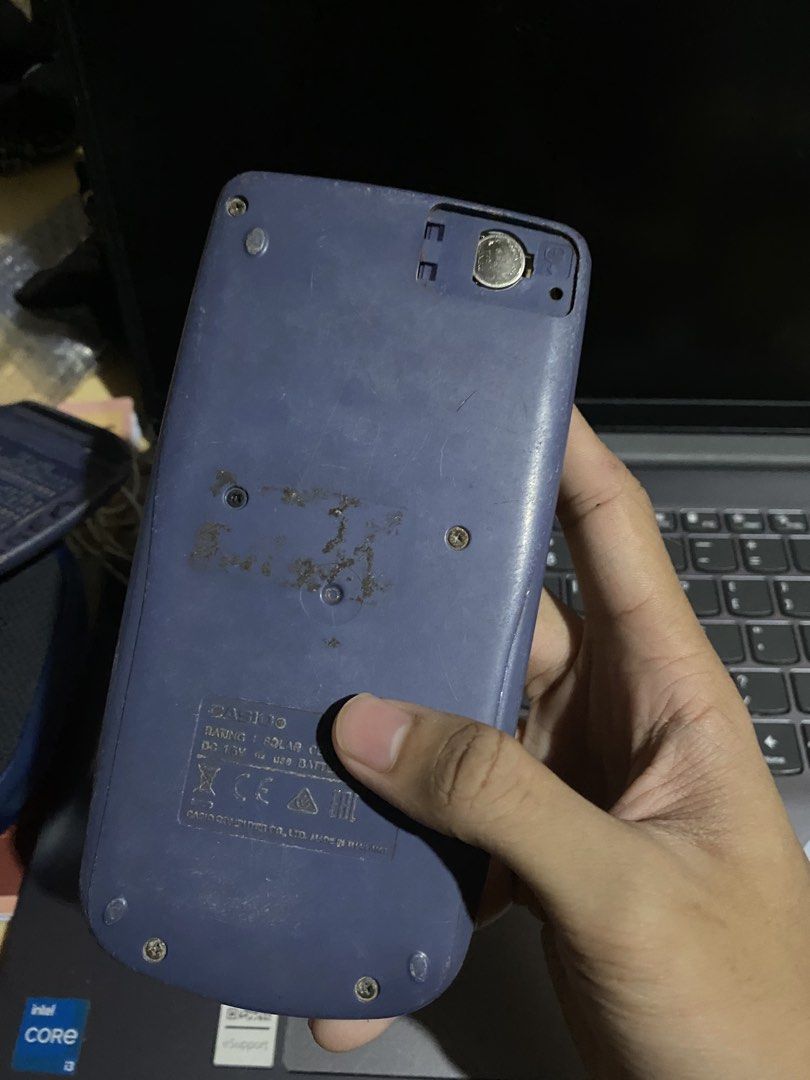 Scientific Calculator Casio Orginal fx-991es Plus (Category: Other Gadgets) located in Manila. Submitted by boldstorm_192b8b (Listing ID 1449232865, Image 3). Description: Not working but nag wwork under sa flashlihht using solar i think the battery part is damage i tried to change it still not working i dont know whats the problem.