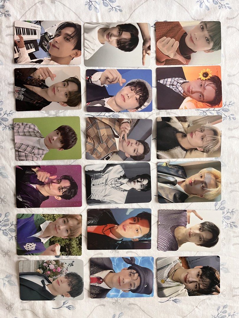 SEVENTEEN BULK (Category: K-Wave) located in Shah Alam. Submitted by nnurun (Listing ID 1449186219, Image 2). Description: - Official SEVENTEEN photocard Letting go of my PCs to make space for new ones hehe ✨ 🎁 claim Woozi PC for free for every purchase of 2 photocards 📦 postage +RM8 (WM) / +RM15 (EM) Feel free to DM me ! 🫶🏻.