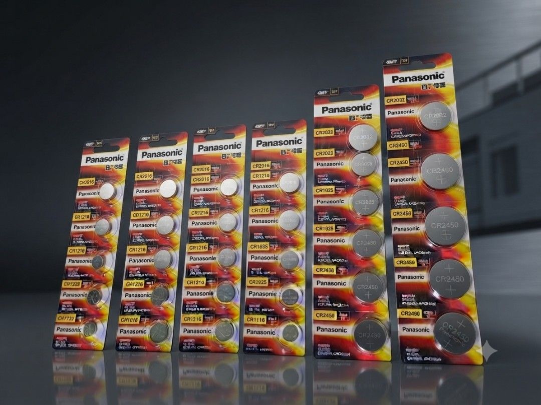 Panasonic 3V Lithium Coin Battery Assortment