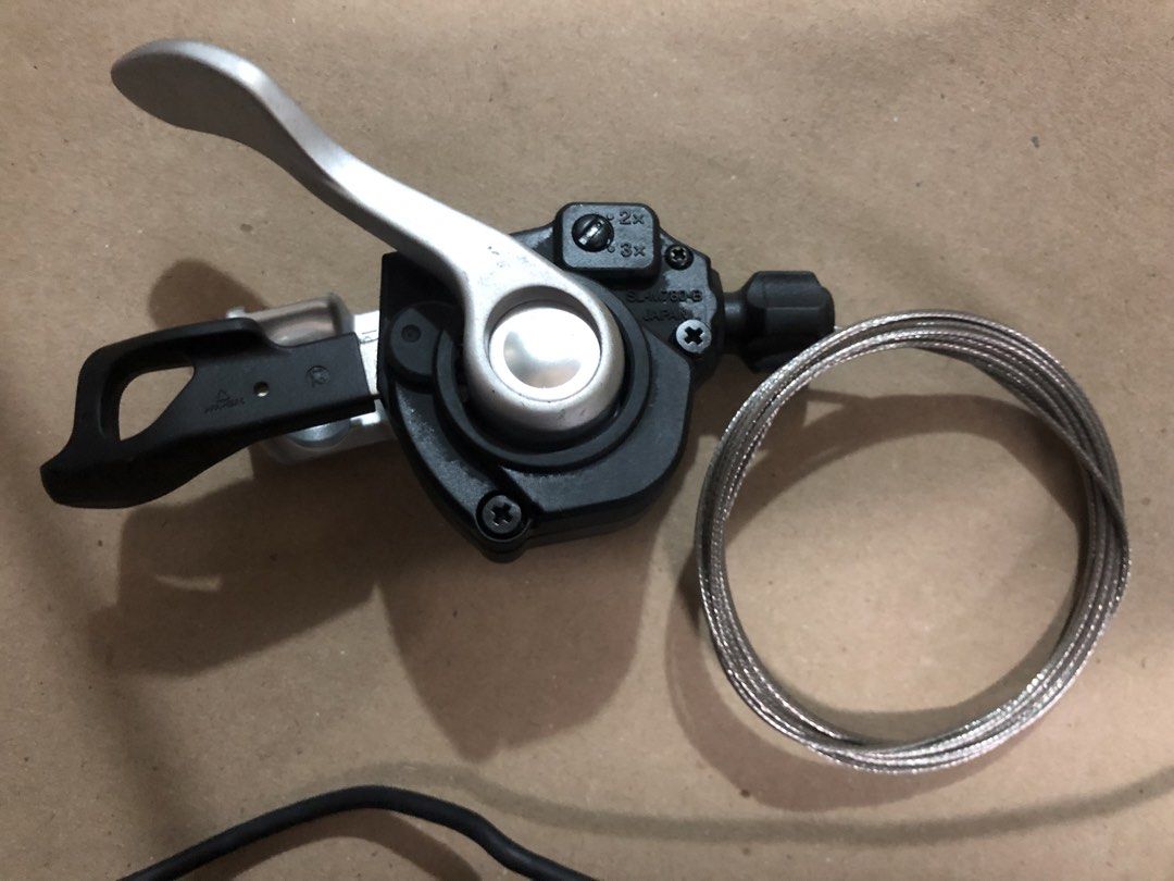 Shimano Deore XT Shifter with Cable (Category: Bicycles) located in Caloocan City. Submitted by maiahhh (Listing ID 1449281231, Image 2). Description: - Shimano Deore XT shifter - Includes shifter cable - Compatible with 2x or 3x front chainring setups - Excellent for upgrading your bike's drivetrain - Ready for immediate installation -NEGO!.