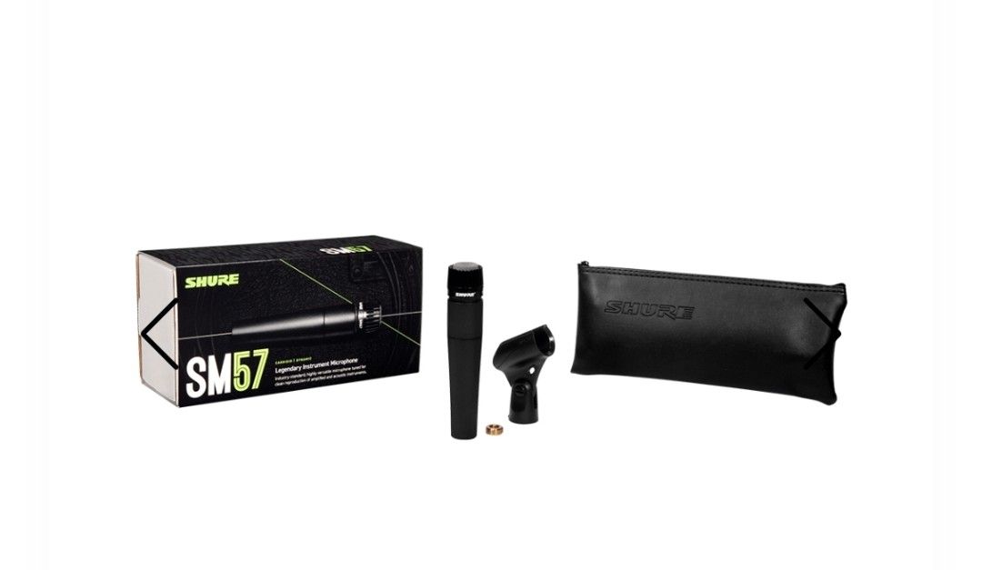 Shure SM57-LC-X Instrument Microphone