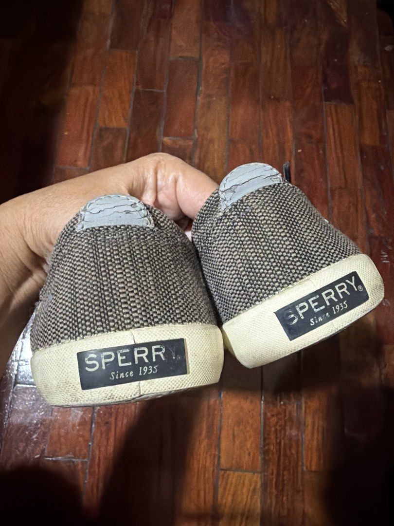 Sperry Bodie Canvas Sneakers Grey US 6.5 (Category: Sneakers) located in Las Pinas. Submitted by ces0427 (Listing ID 1449109969, Image 2). Description: - Brand: Sperry - Model: Bodie Sneakers (SCK261798) - Material: Grey Canvas - Style: Lace-up - Size: US 6.5 / UK 5.5 / EU 38.5 - Perfect for: Casual wear - Monor flaws as shown -Manage your expectations.