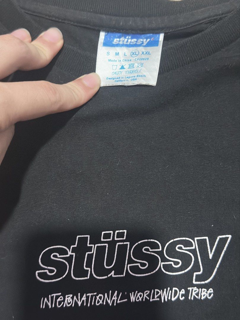 Stussy Vintage tag (Category: Tshirts & Polo Shirts ) located in Muntinlupa City. Submitted by kirbssss (Listing ID 1449269878, Image 3). Description: negotiable js offer 22.5x30 pm me for other deets you need.