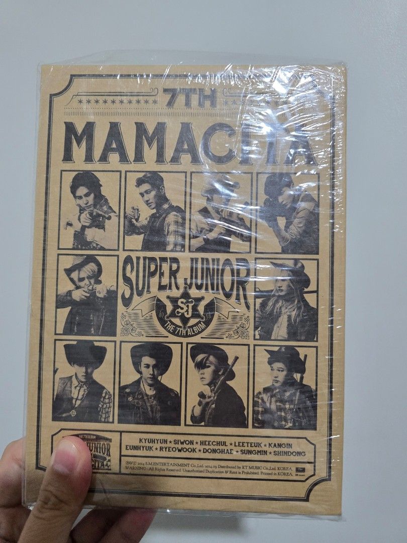 Super Junior Mamacita BOTH versions (Category: CDs & DVDs) located in Quezon City. Submitted by diaryofafandom (Listing ID 1449177035, Image 3). Description: - Super Junior 7th Album: Mamacita - Unsealed - Includes 2 Photocards (orig pull).