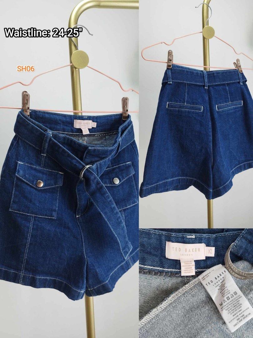 Ted baker (Category: Luxury Bags & Wallets) located in Manila. Submitted by highendcollection.wind (Listing ID 1449195494, Image 1). Description: Highwaisted denim shorts .