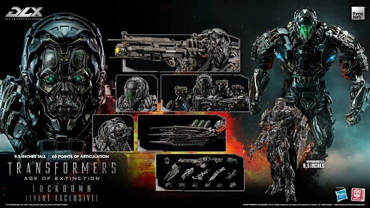 Threezero Transformers Age of Extinction Lockdown Event Exclusive Figure (Category: Figurines & Statues) located in Digos. Submitted by zenwind.789 (Listing ID 1449269980, Image 1). Description: Brand New-Sealed • Estimated Time of Arrival: August 22-23 • Pick up/Meet up: Davao City (By schedule) • Shipping: On buyer's expense and no rush shipping, will ship the earliest of my convenience. • Payment: Bank transfer.