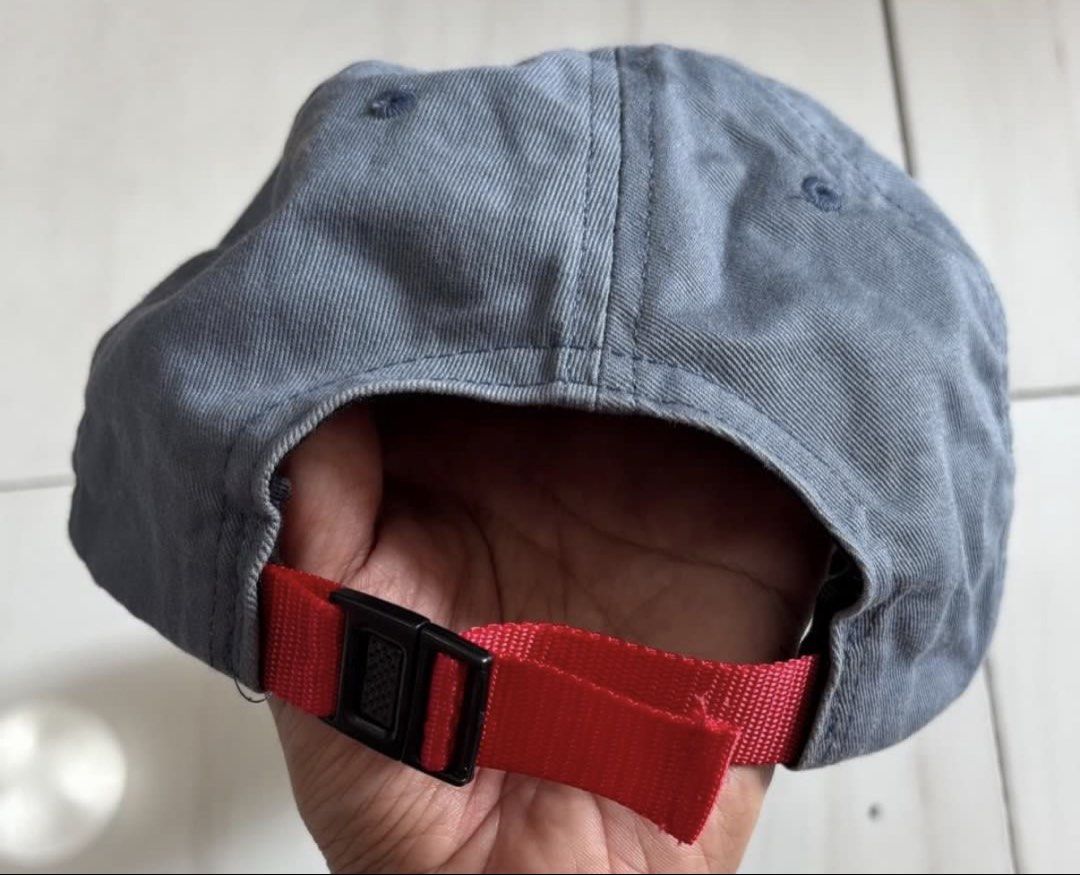Topo Designs Colorado USA Cap - Blue (Category: Caps & Hats) located in Quezon City. Submitted by edether (Listing ID 1449113373, Image 2). Description: - Blue baseball cap from Topo Designs - Made in Colorado, USA - Adjustable red strap at the back - Small light stain on the front (please check photos) Pkease check last pic for issue - small discolouration If you see it posted, it’s available. Last price and details are posted. No reply means no