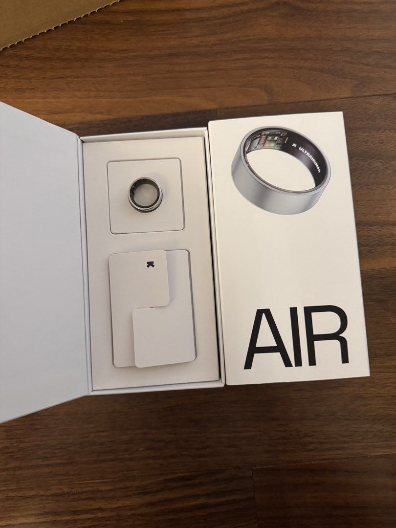 ULTRAHUMAN AIR Smart Ring (Category: Wearables & Smart Watches) located in Quezon City. Submitted by envti (Listing ID 1449225309, Image 2). Description: Silver 06 Ring has issues! It’s not connecting to the app, battery health is still ok. Maybe can be fixed by repair! SKU is not the same as SKU on box (my extra from another ring).