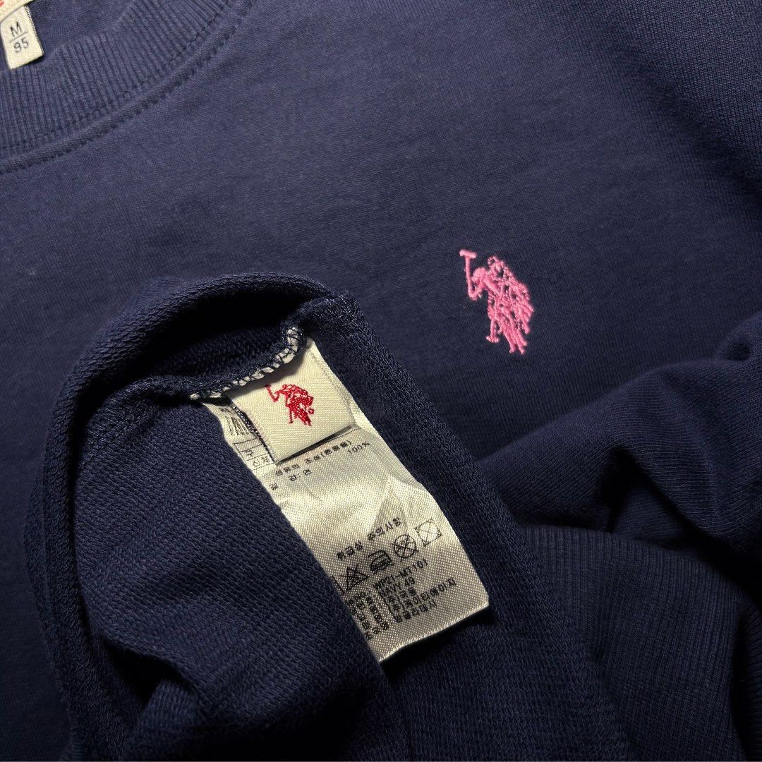 USPA Crewneck Sweater (Category: Luxury Apparel) located in Bacolod City. Submitted by treasurehuntsv2 (Listing ID 1449118487, Image 3). Description: Condition – Excellent Color Rate – /10 Flaws – None ✅ Size: Dimensions: Width – Length – DIOR LOUIS VUITTON GUCCI PRADA CHANEL BALENCIAGA BURBERRY FENDI CELINE YSL GIVENCHY VALENTINO BOTTEGA VENETA AMIRI OFF-WHITE MONCLER VERSACE DOLCE & GABBANA HERMÈS SANDRO ISABEL MARANT MIU MIU BRUNELLO CUCINELLI