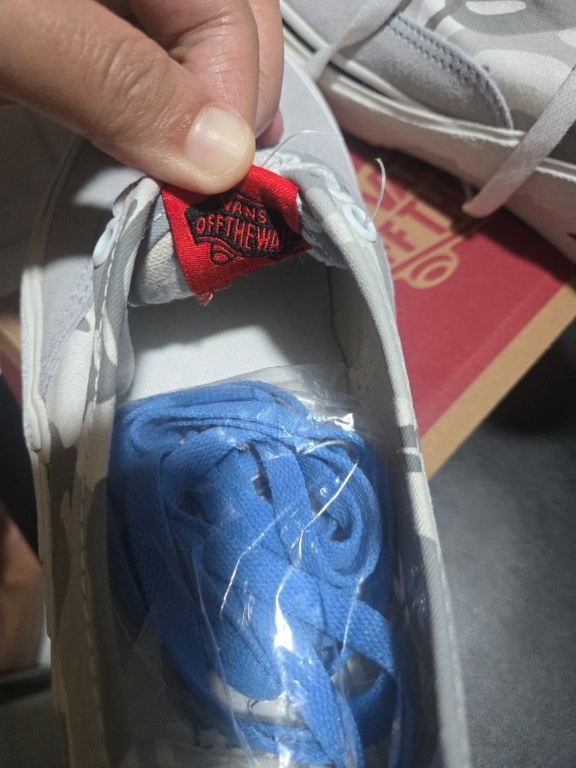Vans Aape limited edition sneakers (Category: Sneakers) located in Bacoor. Submitted by mishindeclutter (Listing ID 1449167286, Image 3). Description: brand new with extra lace.