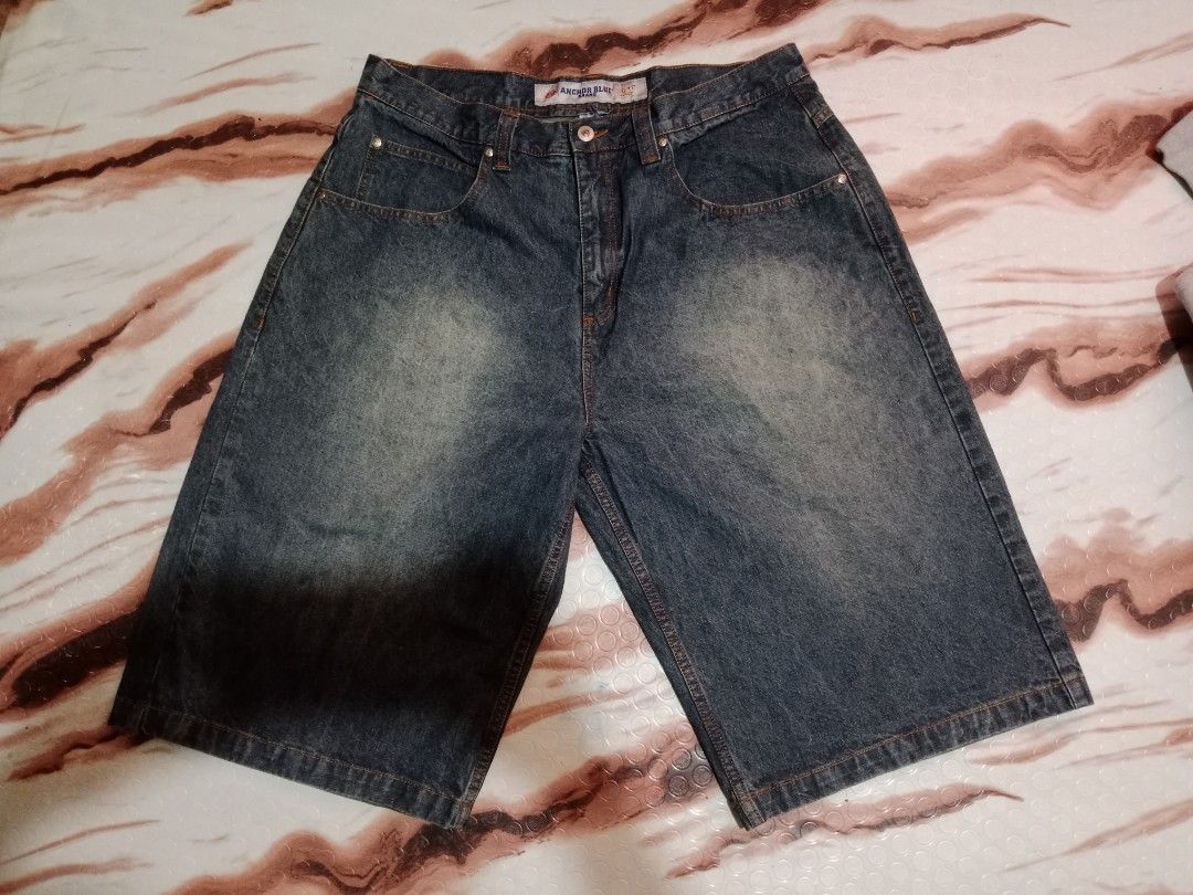 VINTAGE ANCHOR BLUE JORTS (Category: Shorts) located in Roxas, Palawan. Submitted by cabreramed14075 (Listing ID 1449112986, Image 1). Description: ANCHOR BLUE JORTS EXCELLENT CONDITION NO ISSUE SIZE:36 L:27.5 ADD SHIPPING FEE LEG OPEN:14 LOCATION PALAWAN..