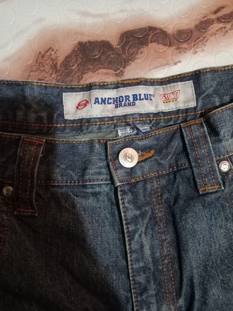 VINTAGE ANCHOR BLUE JORTS (Category: Shorts) located in Roxas, Palawan. Submitted by cabreramed14075 (Listing ID 1449112986, Image 3). Description: ANCHOR BLUE JORTS EXCELLENT CONDITION NO ISSUE SIZE:36 L:27.5 ADD SHIPPING FEE LEG OPEN:14 LOCATION PALAWAN..