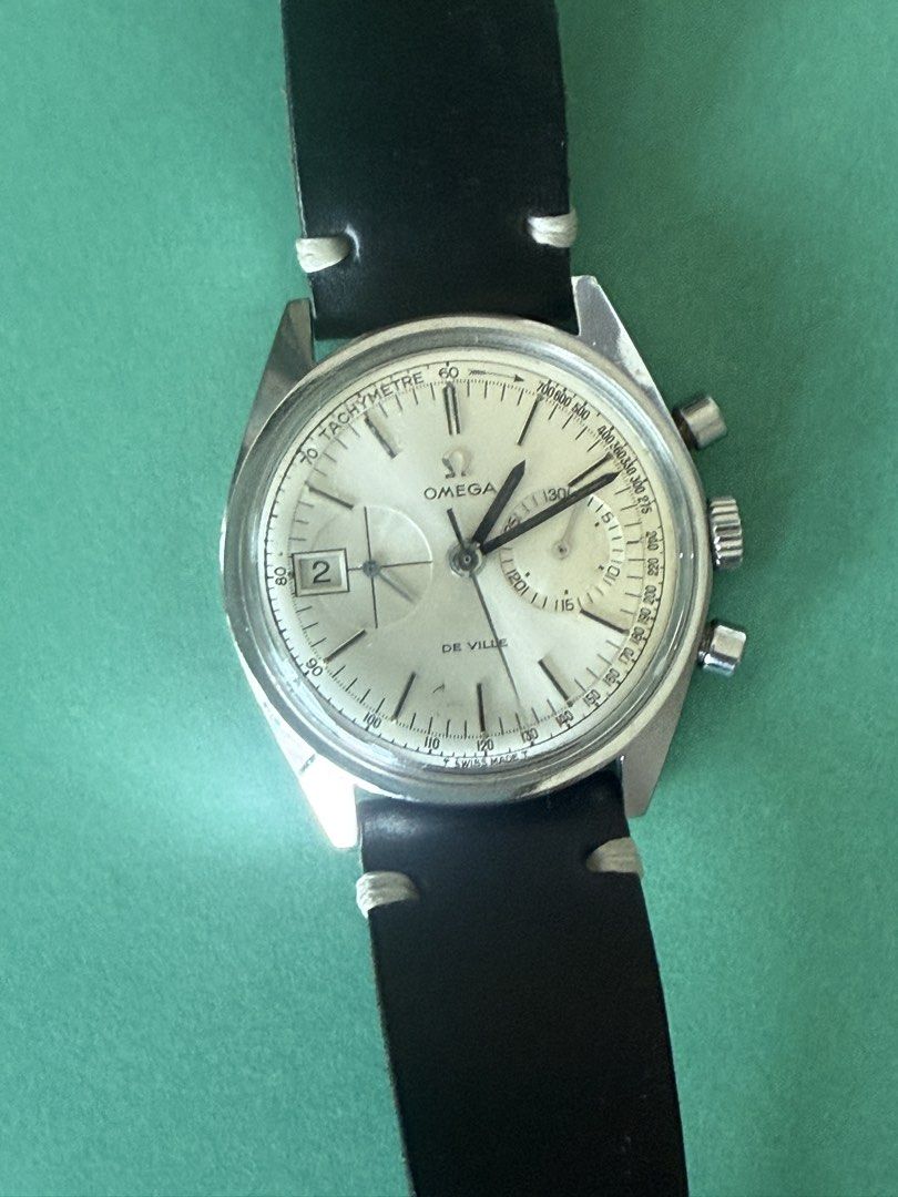 Vintage Omega DeVille (Category: Luxury Watches) located in Makati City. Submitted by vintagewatchesrockwell (Listing ID 1449200931, Image 1). Description: Vintage Omega Chronograph Omega De ville 146.017 Watch is in Rockwell Makati.