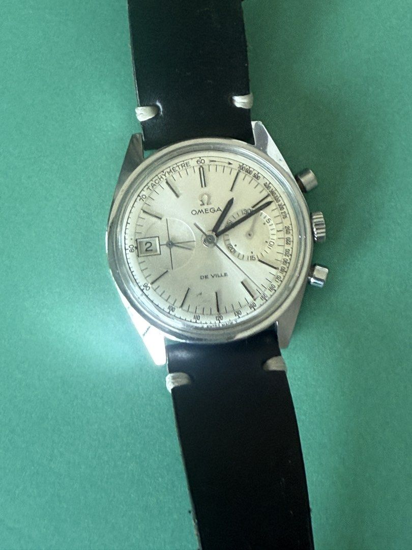 Vintage Omega DeVille (Category: Luxury Watches) located in Makati City. Submitted by vintagewatchesrockwell (Listing ID 1449200931, Image 2). Description: Vintage Omega Chronograph Omega De ville 146.017 Watch is in Rockwell Makati.