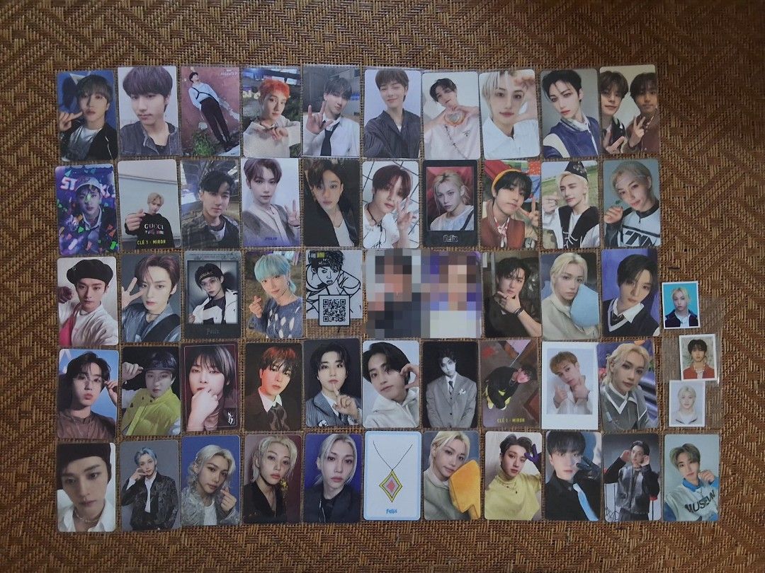 [WTS] STRAY KIDS PC ALBUM MERCH (Category: K-Wave) located in Kajang. Submitted by minnieverseee (Listing ID 1448565129, Image 2). Description: WTS STRAY KIDS PC ALBUM MERCH 1st - price in pic 2nd pic - RM3 each 3rd pic - RM5 each 4th pic - RM8 each 5th pic - RM10 each 6th pic - RM3 each 7th pic - RM5 each 8th pic - RM3 each Bulk price: Take all (119 items)- RM3.5 each (Total: RM417) Take 70% (83 items) (hd tie ld)- RM5.5 each (Total: RM456) 💌 P