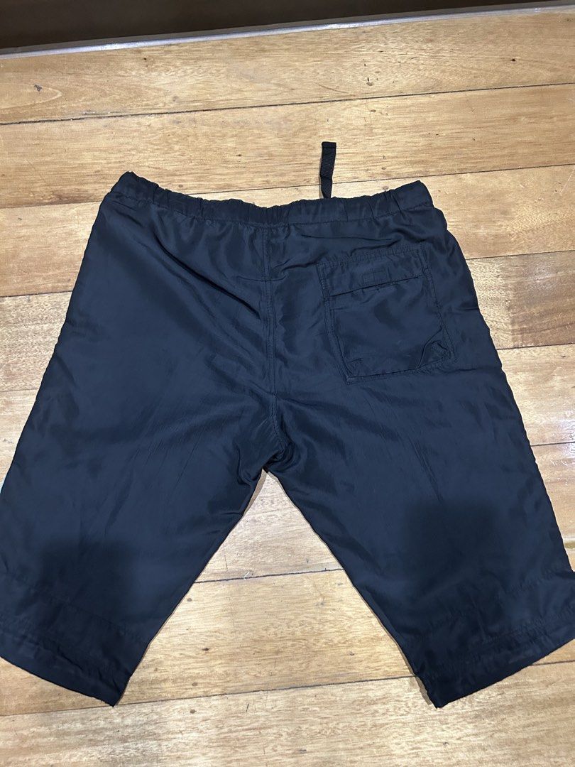 X Large Black Shorts with Blue Trim (Category: Everything Else Others) located in Manila. Submitted by Declutterland (Listing ID 1449267735, Image 1). Description: - Black shorts with blue waistband and trim - Elastic waistband with drawstring - Back pocket included - Size XL - Ideal for casual wear or sports activities.