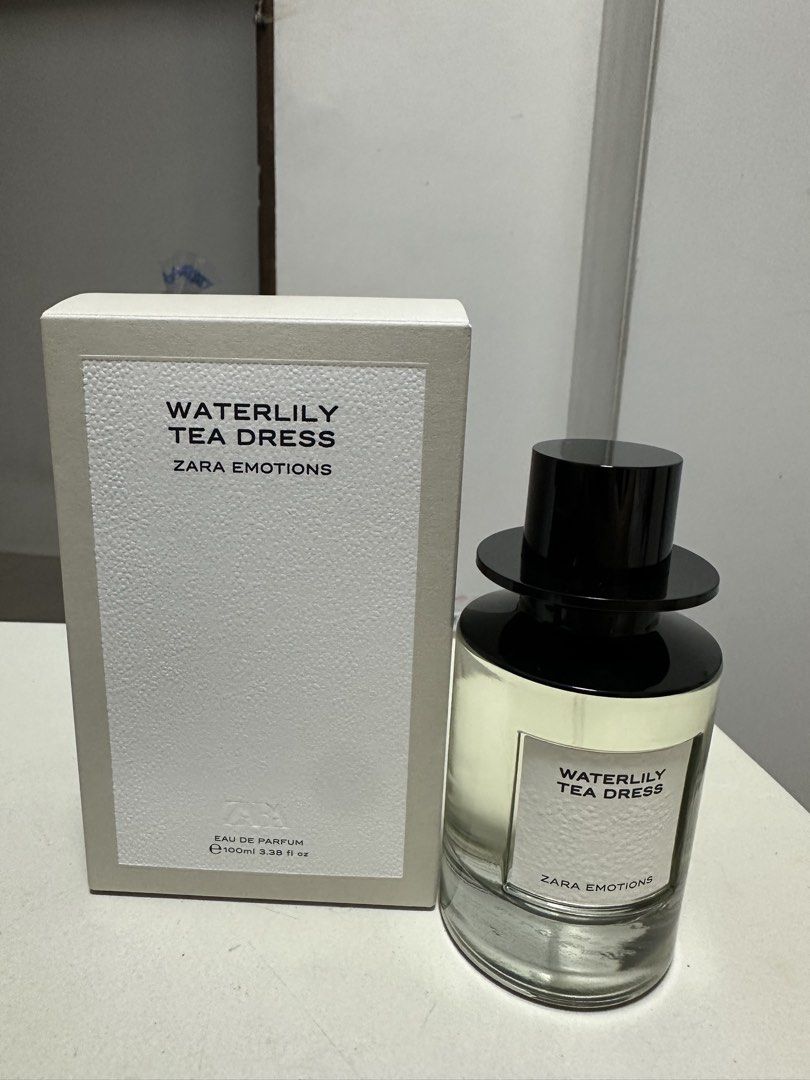 Zara Waterlily Tea Dress (Category: Fragrance & Deodorants) located in Cainta. Submitted by sploot1 (Listing ID 1449207709, Image 1). Description: Zara Waterlily Tea Dress sprayed to smell only. 100% original may resibo pa ako no paper bag included. No issues just didnt like scent. Last price na to RFS Decluttering & need funds Can do shipping via lalamove Gcash payment only via shipping Cainta Rizal loc.