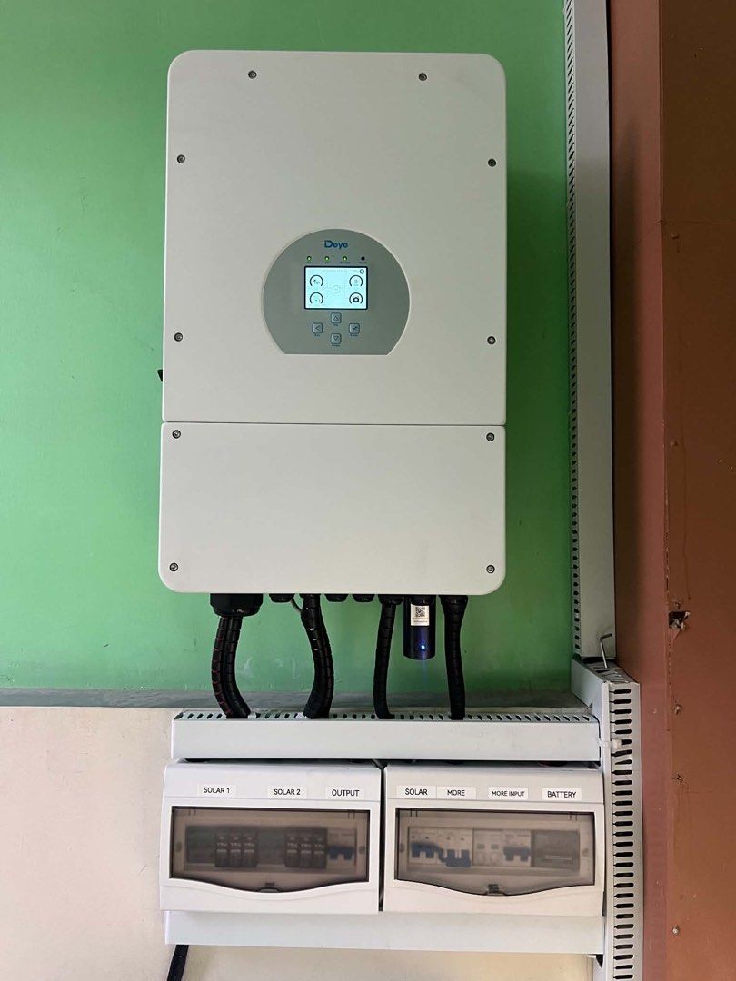 12KW HYBRID ON-OFF GRID SYSTEM (Category: Electrical, Adaptors & Sockets) located in Iloilo. Submitted by rhophil0907 (Listing ID 1449465930, Image 2). Description: - 12KW Hybrid On-Off System direct solar “with 300Ah 52v 15Kwhr Lithium Ion Battery” with Installation and Services. 🔹Project SOLAR PH a Western Visayas most trusted solar contractor.. 🔹We deliver a reliable solar materials with excellent service for your needs.. Mr. Charlie Ramos, 