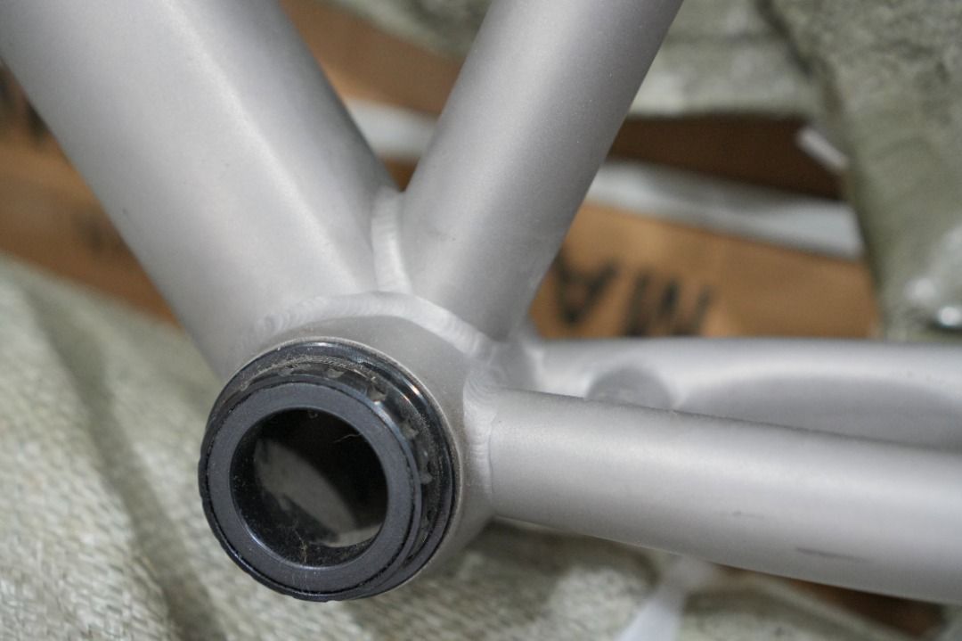 3D Printed China Titanium Road Bike Frameset (Category: Bicycles) located in Makati City. Submitted by ronbelleza (Listing ID 1449407732, Image 3). Description: 56cm Like new condition UDH compatible with FSA Stem and FSA SLK Carbon Handlebar 140k SRP brand new without stem and handlebar .