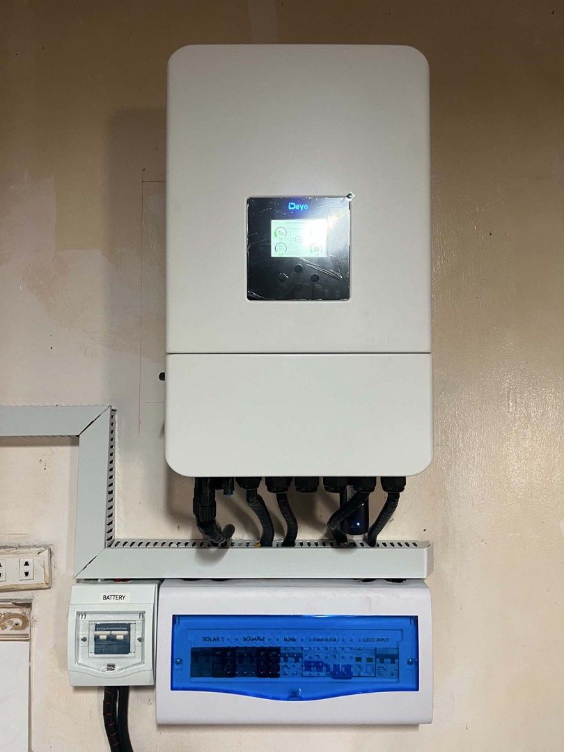 8KW HYBRID ON-OFF GRID SYSTEM (Category: Electrical, Adaptors & Sockets) located in Iloilo. Submitted by rhophil0907 (Listing ID 1449465322, Image 3). Description: -8KW Hybrid On-Off System direct solar “with 200Ah 52v 15Kwhr Lithium Ion Battery” with Installation and Services. 🔹Project SOLAR PH a Western Visayas most trusted solar contractor.. 🔹We deliver a reliable solar materials with excellent service for your needs.. Mr. Charlie Ramos, Pro