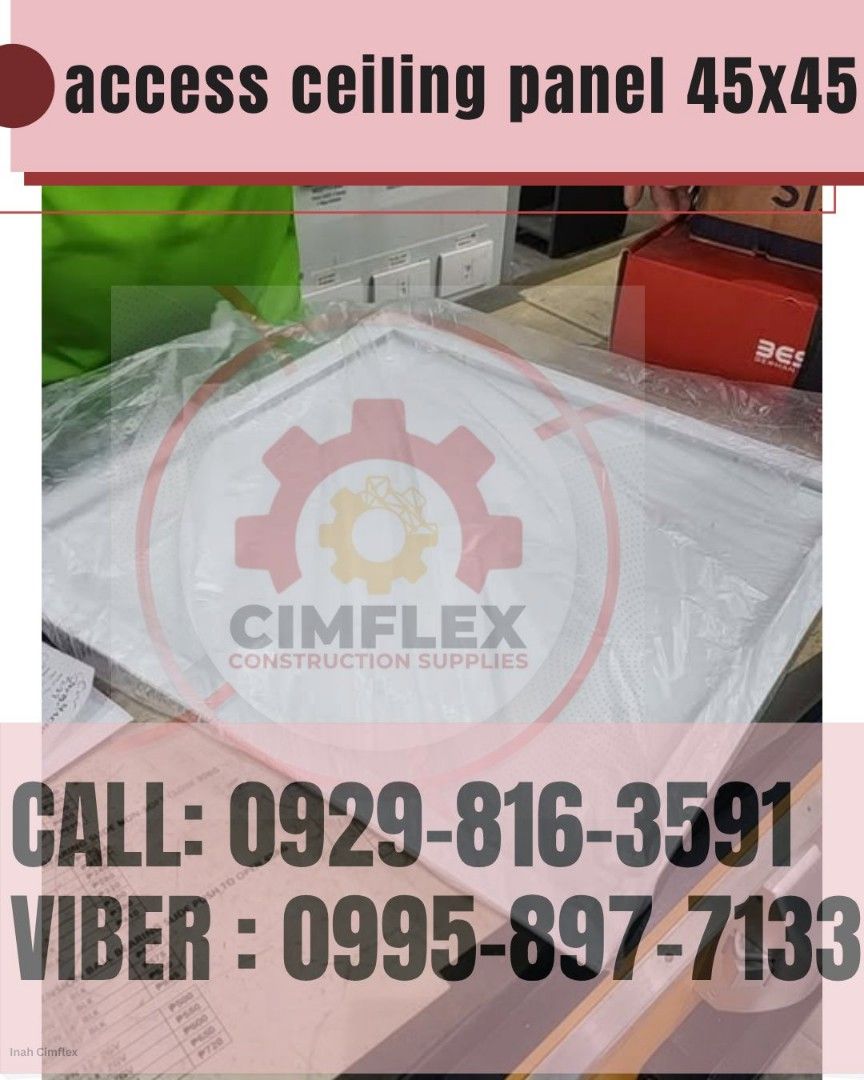Access ceiling panel (Category: Construction & Building Materials) located in Caloocan City. Submitted by luisacimfl72432 (Listing ID 1449340784, Image 1). Description: access ceiling panel.
