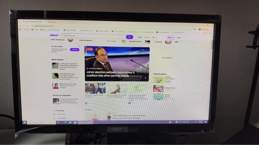 Acer 19.5 inch Computer Monitor