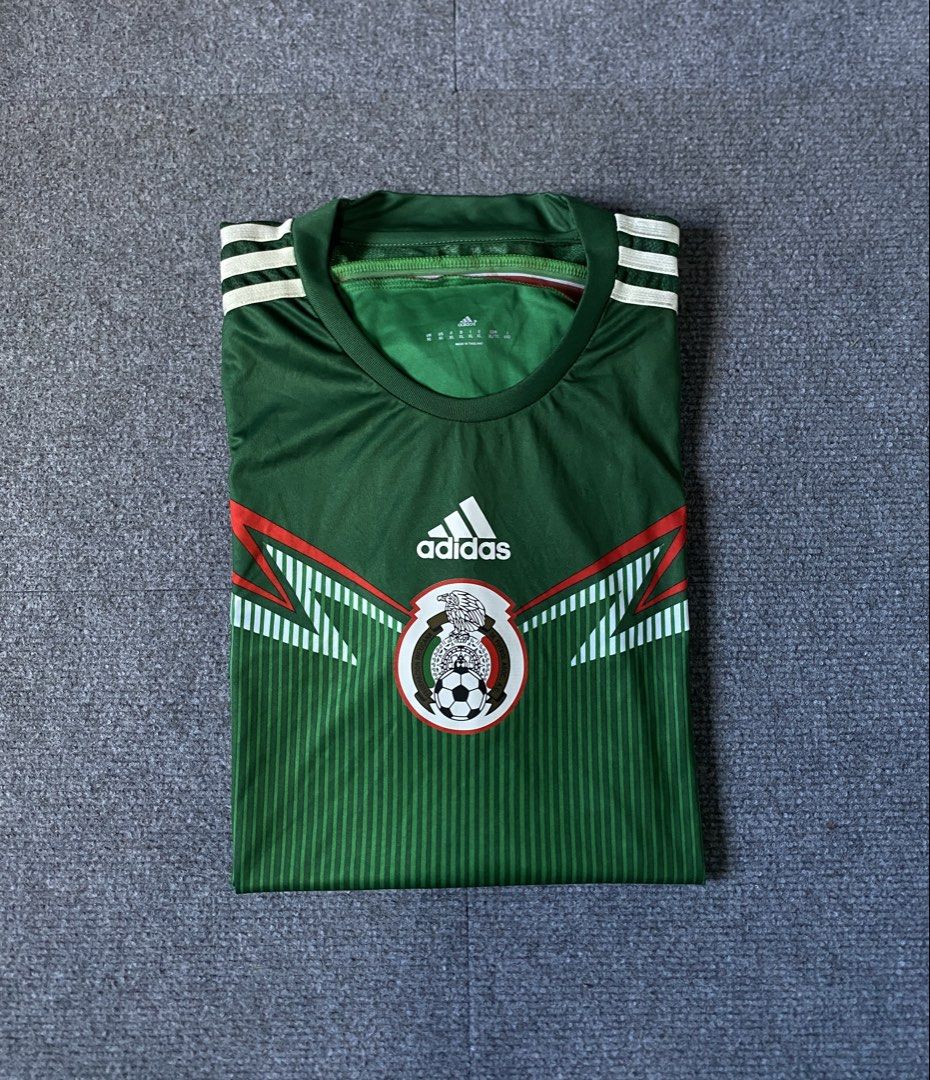 ADIDAS MEXICO JERSEY SHIRT (Category: Tshirts & Polo Shirts ) located in Antipolo. Submitted by treasurethings02 (Listing ID 1449337981, Image 1). Description: Dimensions 23W/28L Large Excellent Condition Check Details on photo .