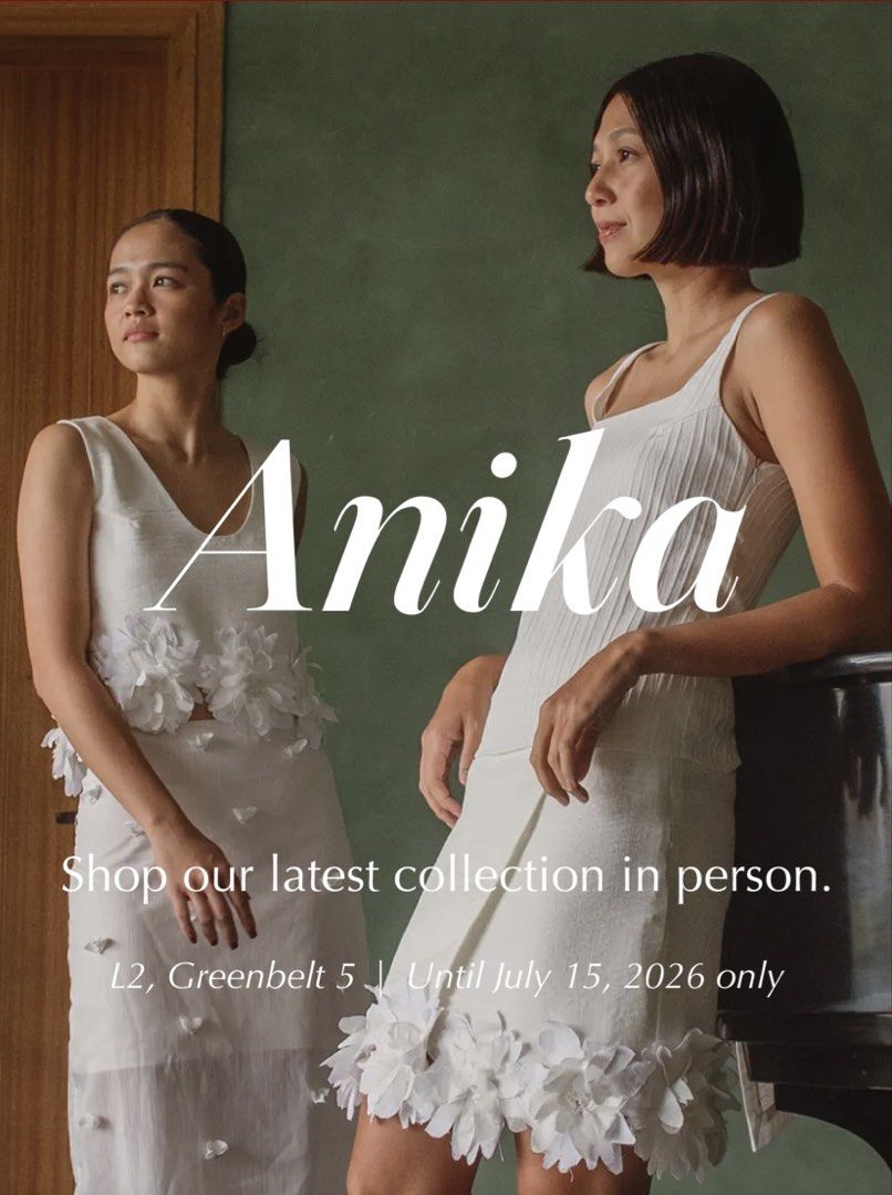 Anika Blue Cropped Tank Top XS (Category: Sleeveless) located in Manila. Submitted by vickim0513 (Listing ID 1449453489, Image 3). Description: - Brand: Anika - Color: Blue - Style: Cropped Tank Top - Neckline: Square - Straps: Tie - Hem: Flared - Estimated Size: XS - Occasion: Casual wear or dressing up.