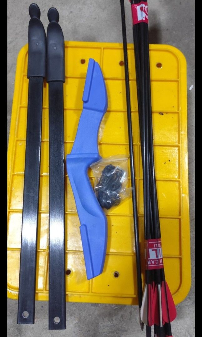 Archery Beginner's Bow and Arrow Set (Category: Body Parts and Accessories) located in Bulacan. Submitted by makdelacru19738 (Listing ID 1449378418, Image 1). Description: Brandnew Archery Beginner's Bow and Arrow Set with free 1 Dozen arrow Price: 1200 Nearby Area (ung kaya ipalalamove para Sameday makuha nio na) *(No COD)Payment (Gcash or Bank Transfer) Pag Nandto na Rider nio (Video Call Para Sure) Location: Marilao Poblacion 2 or Pin: Marilao