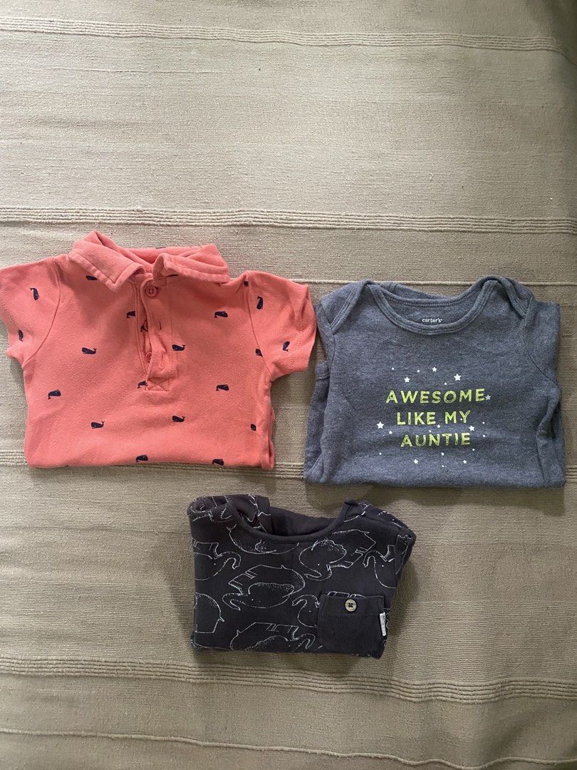 Baby romper combo (12m) (Category: Babies & Kids Fashion) located in Kota Bharu. Submitted by wanionies (Listing ID 1449421985, Image 1). Description: .
