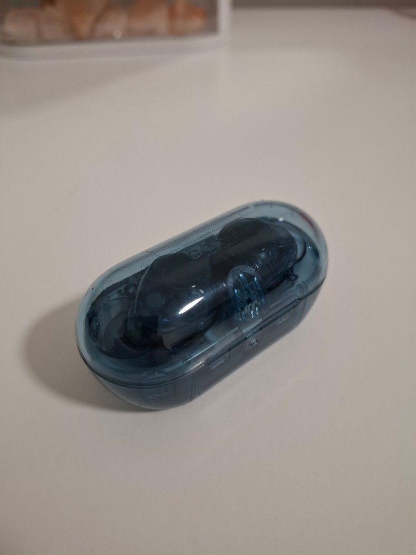 Blue Transparent Case Wireless Earbuds509295295065630723