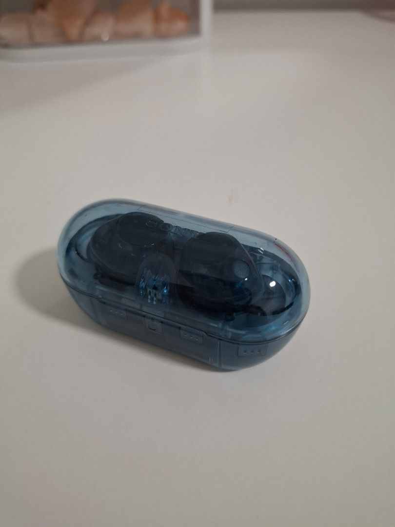 Blue Transparent Case Wireless Earbuds509295295065630724