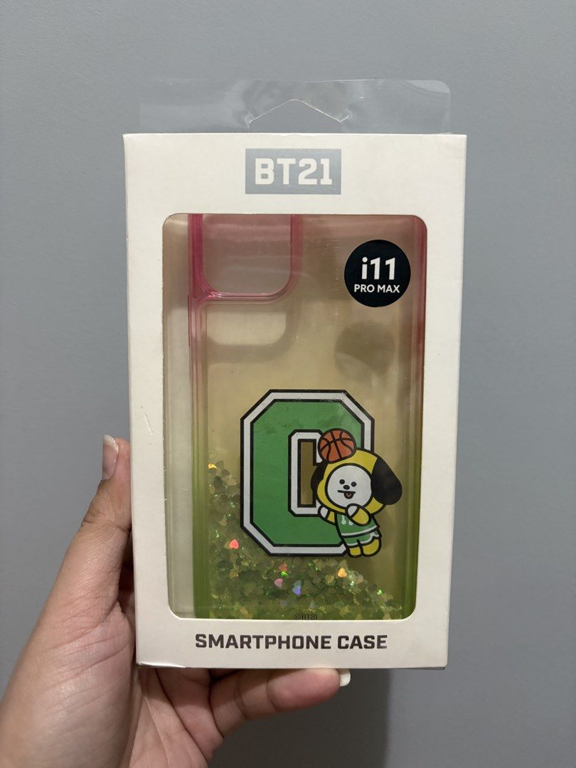 BT21 iPhone 11 Promax Case (Category: Cases & Sleeves) located in Subic. Submitted by dear.jeveaph (Listing ID 1449499492, Image 1). Description: BTS BT21 CHIMMY Brandnew ip11 promax BT21 case Limited Edition.