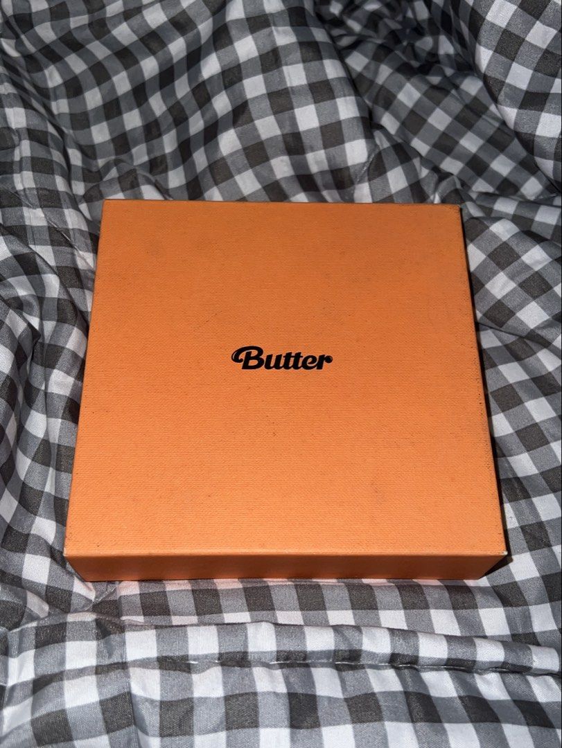 BTS Butter Album (Peaches Version) (Category: CDs & DVDs) located in Bulacan. Submitted by andrea20667 (Listing ID 1449331316, Image 1). Description: RFS: Decluttering my collection Unsealed BTS Butter Album (Peaches) - CD never used Loc: Bulacan or Intramuros - preferably meet-up .