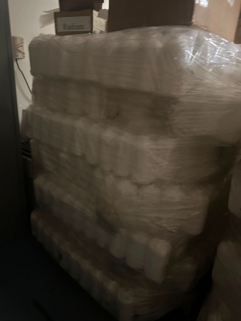 Bulk White Plastic Bottles with Cap
