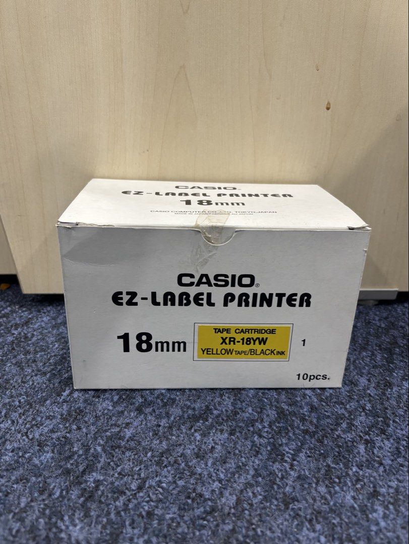 CASIO EZ LABEL PRINTER 18MM TAPE508105164786903041