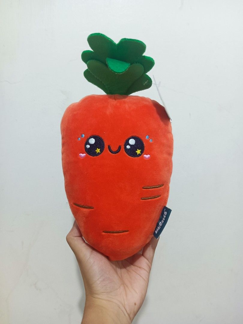 Clicksees Carrot Plush Toy 8" (Category: Plushies & Soft Toys) located in Santa Rosa. Submitted by squishyfables (Listing ID 1449457286, Image 1). Description: Brandnew with papertag and etiketa 💸 150 each ✨380 take all (3pcs) - 8 inches - 1pc orange and 2pcs yellow *Payment first before shipping. *Shipping fee shouldered by buyer..