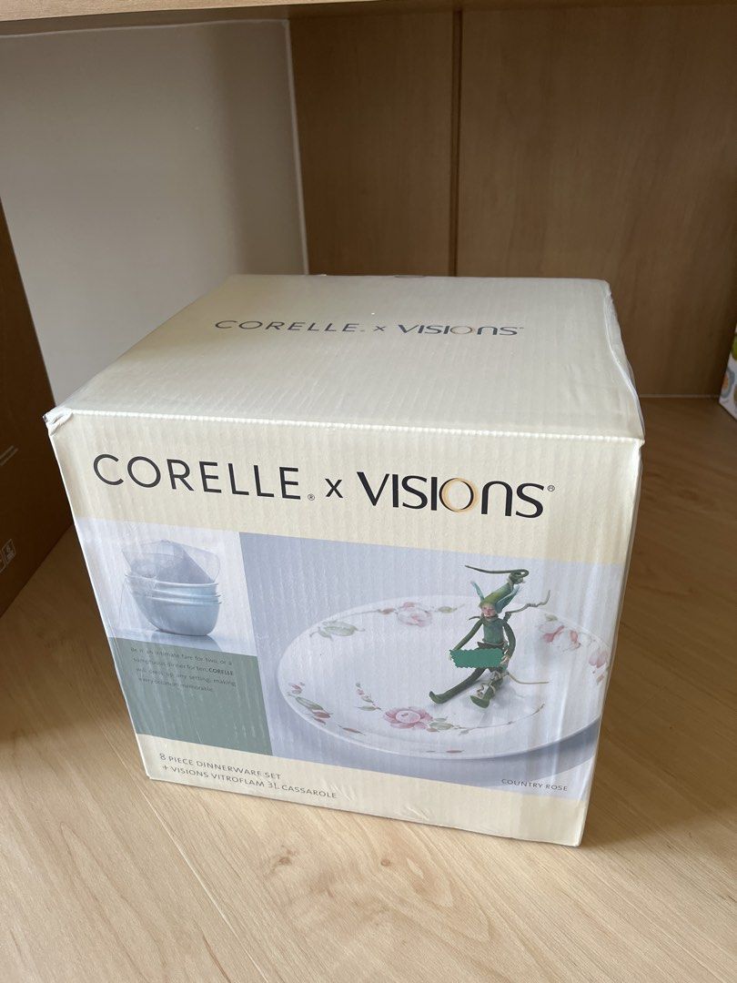 Corelle x Visions 8-Piece Dinnerware Set