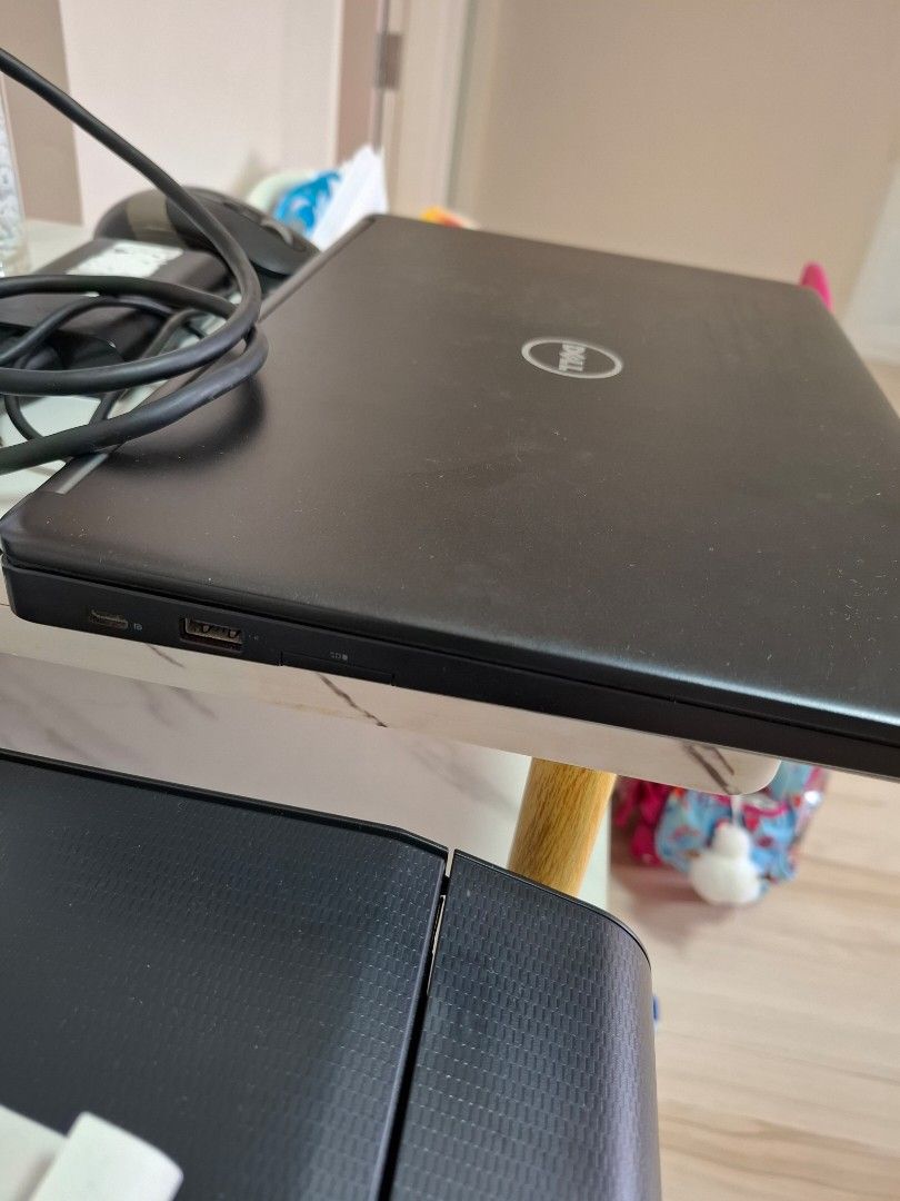 Dell Laptop with Mouse and Charger (Category: Laptops & Notebooks) located in Calamba. Submitted by iammommygeline (Listing ID 1449391973, Image 2). Description: - Dell laptop powers on to Dell logo screen - Includes wireless mouse - Original charger included - Ideal for work or school tasks - Ready for its new owner - core i5 7th gen **negotiable.