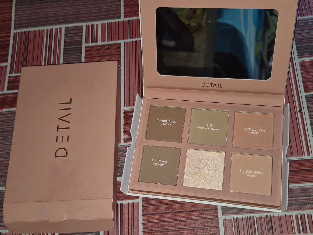 DETAIL & Squad Cosmetics Makeup Bundle (Category: Makeup) located in Manila. Submitted by ashee.ash (Listing ID 1449470517, Image 2). Description: Pre-Loved & Brand New ✨️ Detail Contour & Blush Vol. 2 (5-in-1 Face Palette) ✨️ - ₱350 Detail Superfune Liner (Retractable Hard Wax Pencil) ✨️ - 2 for ₱150 (80 each) - Shade: Mocha Squad Cosmetics Conceal It ✨️ - 2 for ₱150 (80 each) - Shades: CF1 & CL2 Squad Cosmetics Perfume Collection (Allure) ✨️ - 