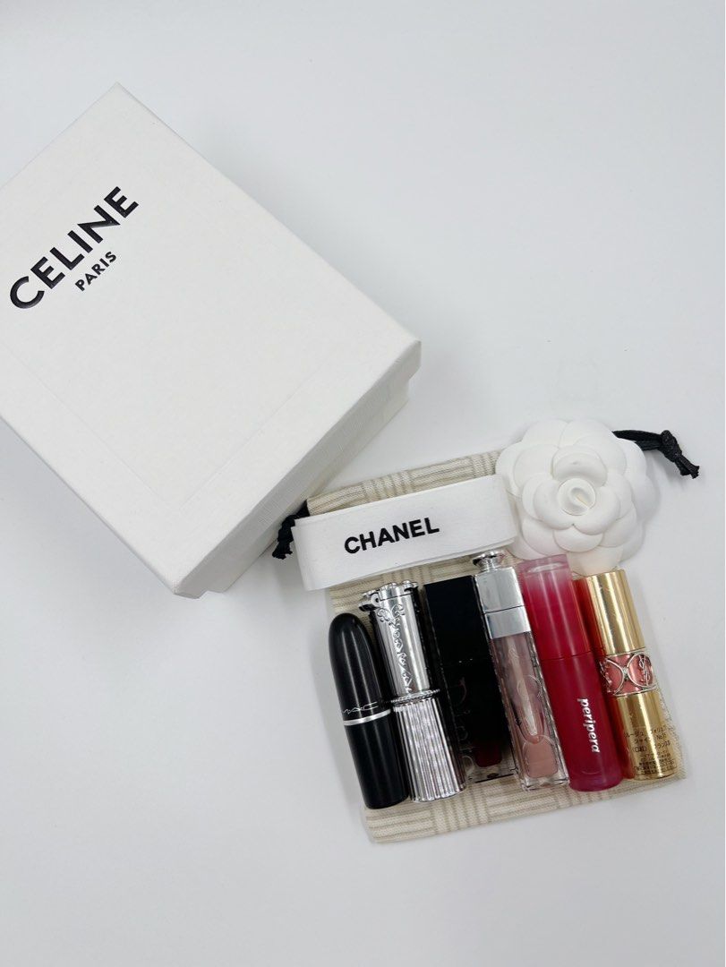 ⚜️Dior, YSL, Peripera, MAC, lipstick set (Category: Makeup) located in Makati City. Submitted by 90sangel (Listing ID 1449374177, Image 3). Description: .