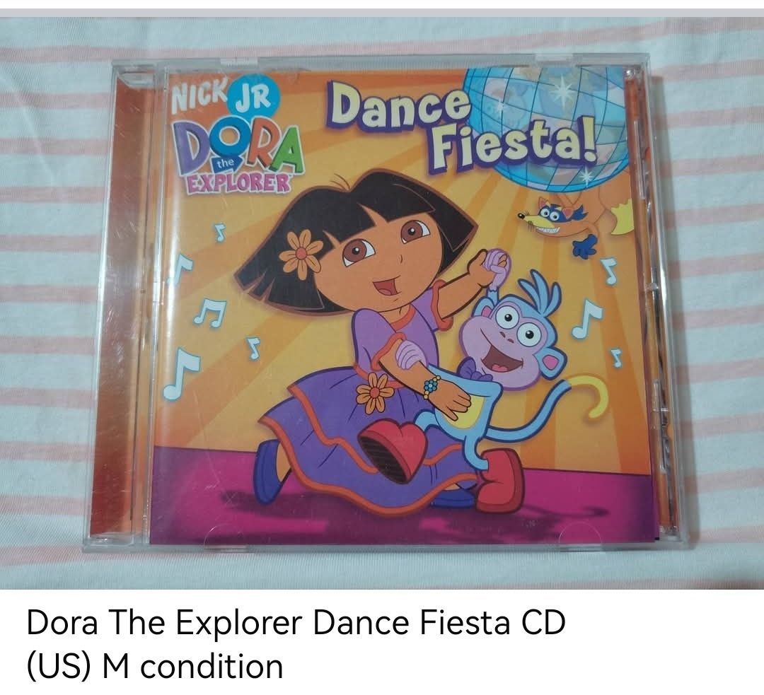 Dora The Explorer Dance Fiesta CD (unsealed) (Category: CDs & DVDs) located in Dangcagan. Submitted by cd_haven5 (Listing ID 1449371613, Image 1). Description: #FORSALE #FORSALE #FORSALE #Authentic #Legit #Original We only sell original items. All items posted are on hand. Please message me for availability of the item/s because the items are also posted on my other online stores. All items are imported unless stated PH. We also accept Pre-orders