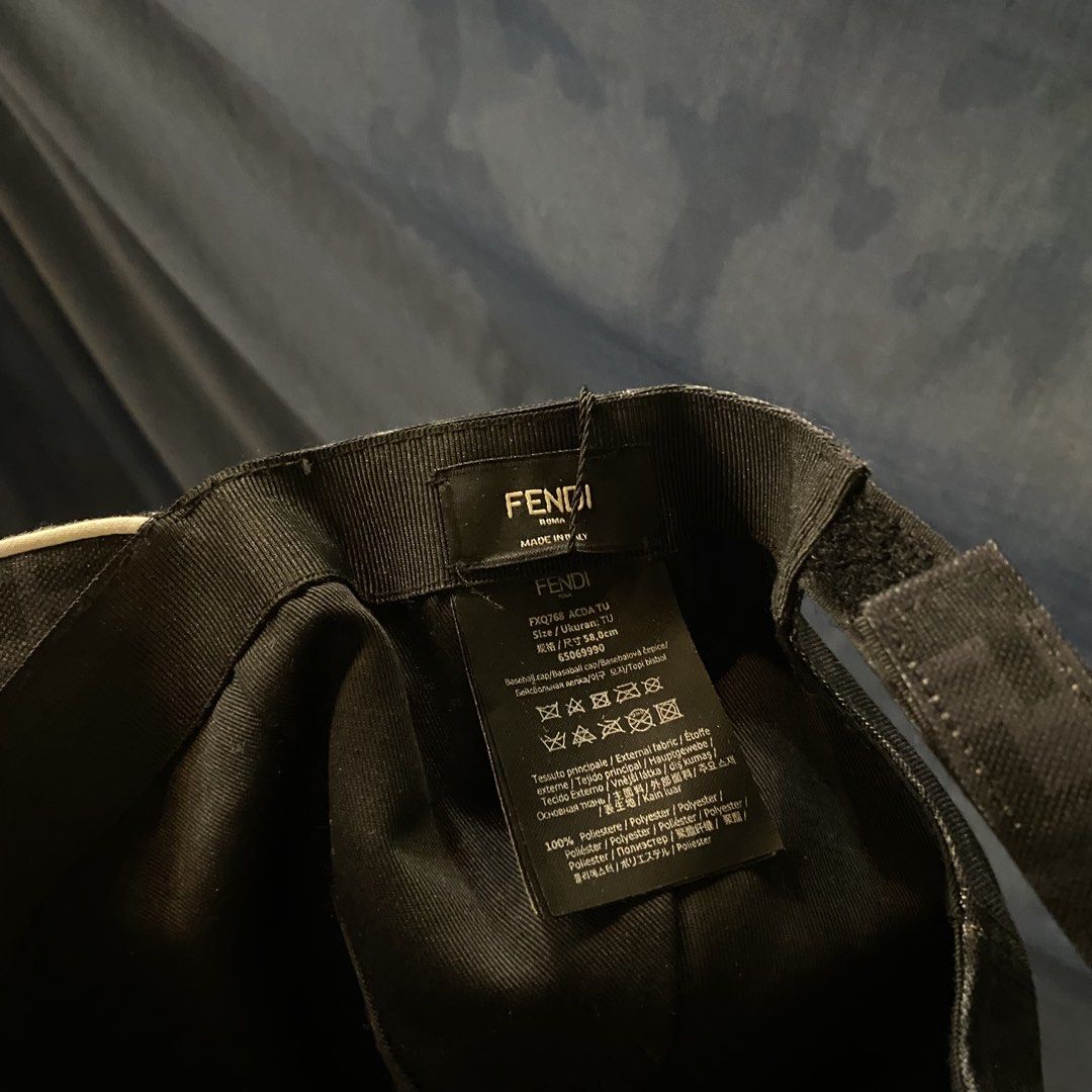 Fendi Monogram Strap Cap (Category: Luxury Apparel) located in Iloilo. Submitted by .dresshttps (Listing ID 1449518246, Image 2). Description: Asnew No flaws .
