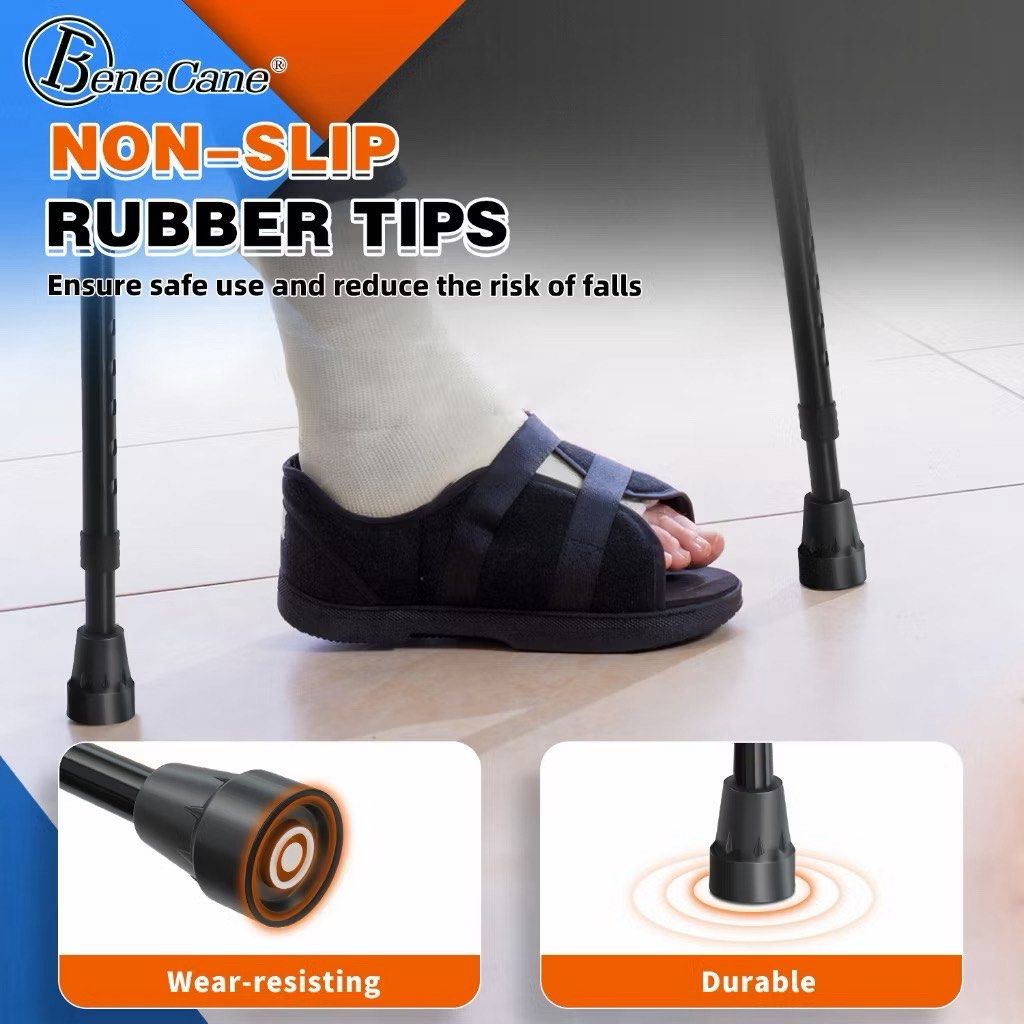 Foldable Elbow Crutch Walking Stick Aluminium Arm Cane (Category: Medical Supplies & Tools) located in Taytay. Submitted by murahubblueapppage (Listing ID 1449481997, Image 2). Description: Adjustable Very good quality Pin: murahub taytay.