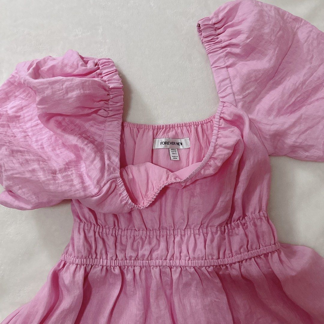 Forever new pink dress (Aline) (Category: Dresses) located in Manila. Submitted by secondsnuggle (Listing ID 1449427967, Image 2). Description: Never used. Fits med-large frame Srp 2k+ Helping tags : forevernew zara hnm lovebonito tayostudio uniqlo gu berska .