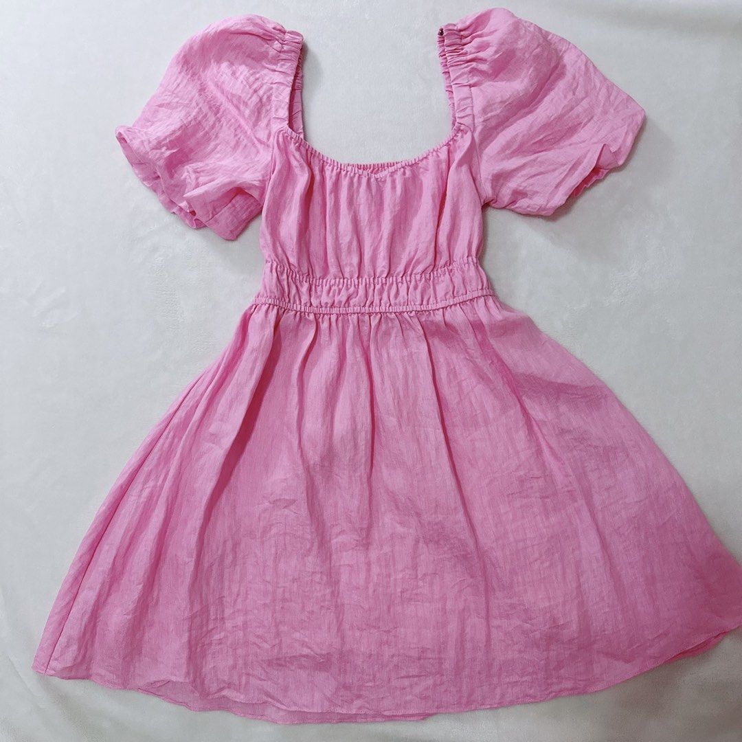 Forever new pink dress (Aline) (Category: Dresses) located in Manila. Submitted by secondsnuggle (Listing ID 1449427967, Image 1). Description: Never used. Fits med-large frame Srp 2k+ Helping tags : forevernew zara hnm lovebonito tayostudio uniqlo gu berska .
