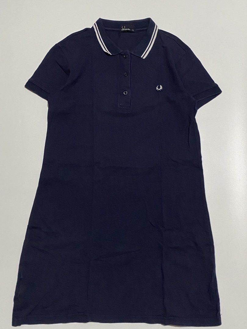 Fred perry - twin tipped dress (Category: Dresses) located in Makati City. Submitted by la_femme_by_bncks (Listing ID 1449502566, Image 2). Description: Length 32 Width 18 Measured it by inches Issue: N/A This is a pre-loved/thrifted items and may show minor signs of issue due to its vintage nature. Kindly manage expectations. No refunds or exchanges will be accepted. 📍Pasay City DM for inquiries..