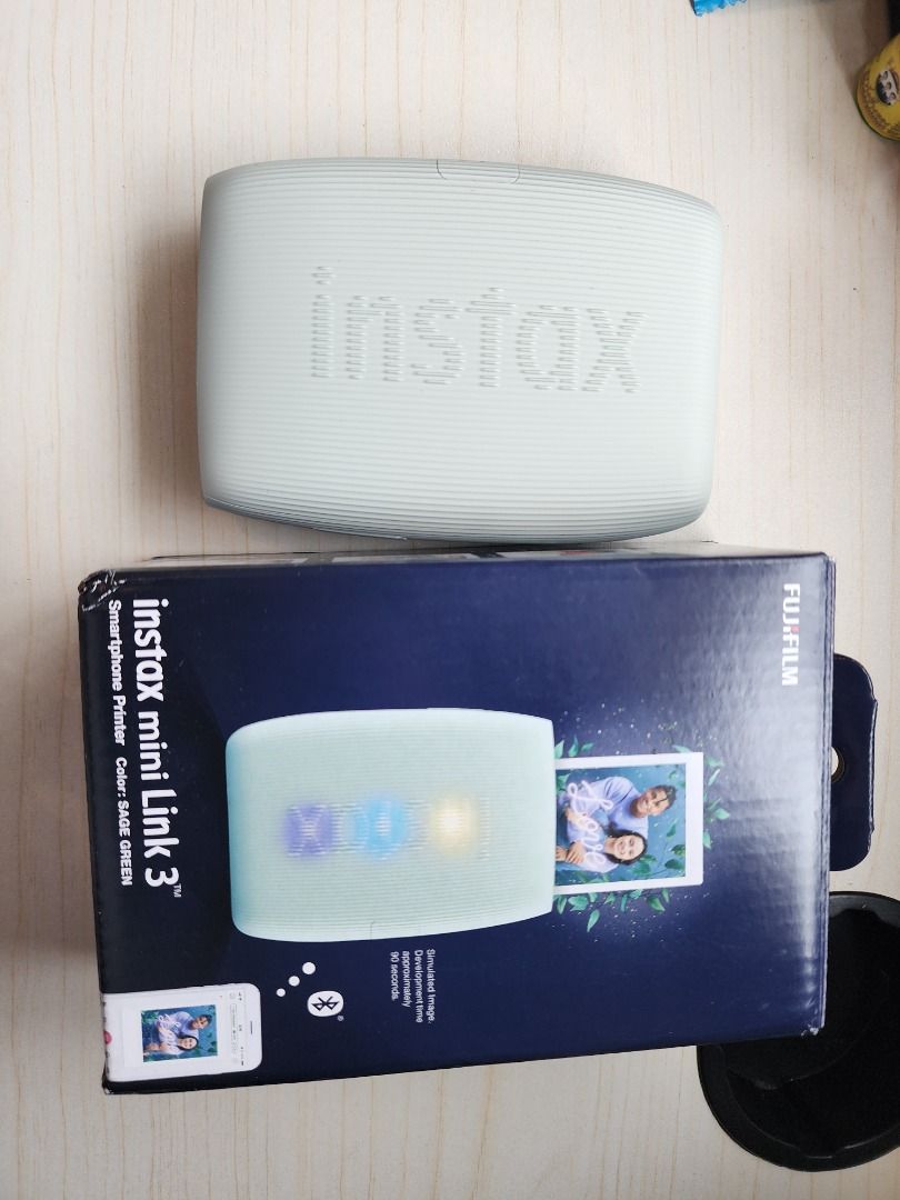 Fujifilm Instax Mini Link 3 Smartphone Printer Sage Green